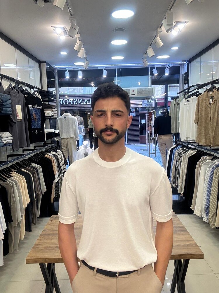 Beyaz İnce Triko