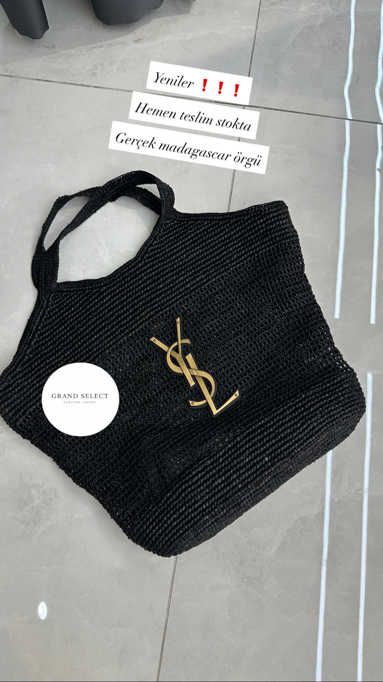 Ysl hasır çanta
