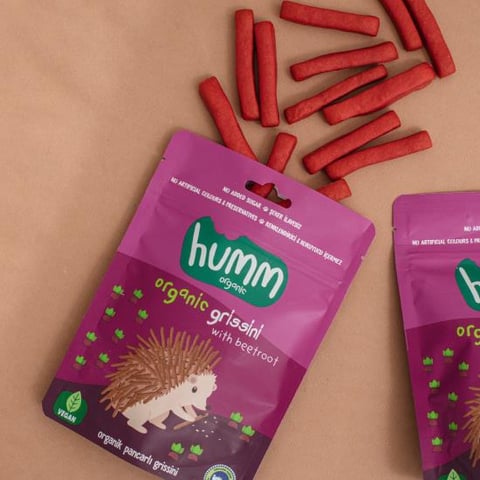 Humm Organic Vegan Pancarlı Grissini 55 g