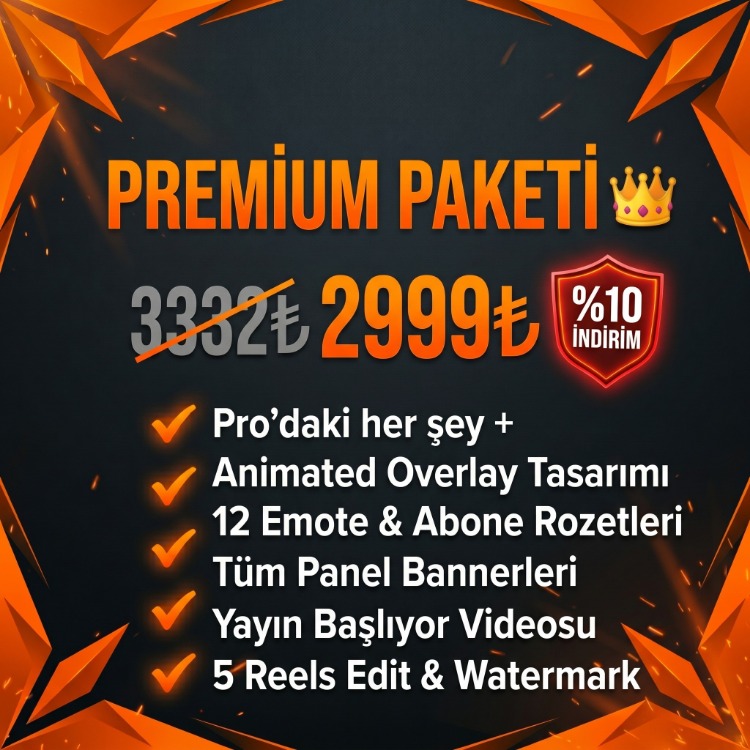 PREMİUM PAKETİ