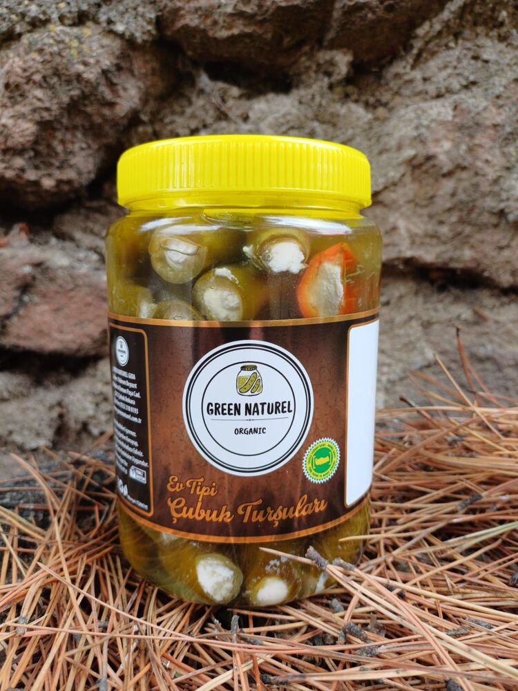 Peynir Dolgulu Jalapeno Turşusu 1 Litre