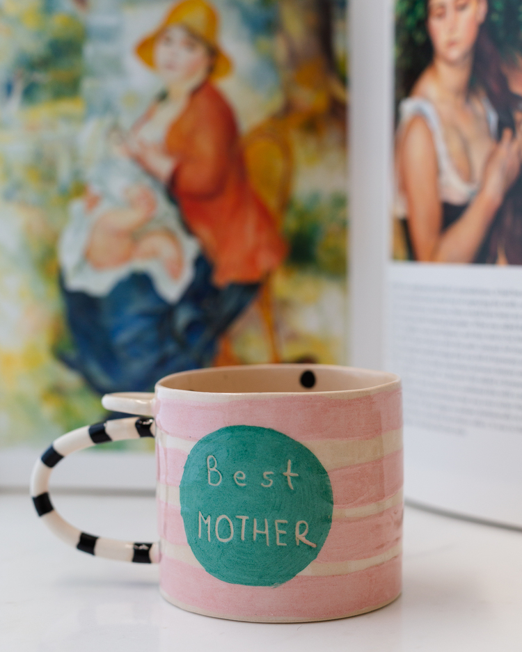 Best Mother Fincan Pembe
