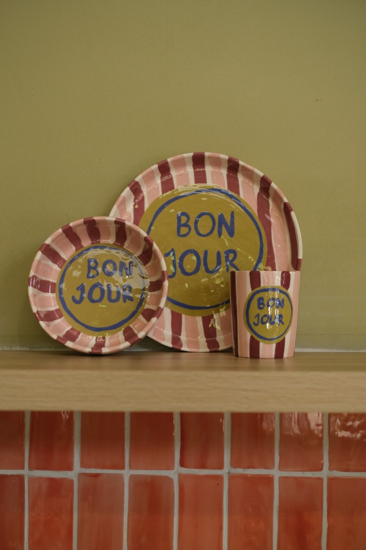Bon Jour Tabak Pembe
