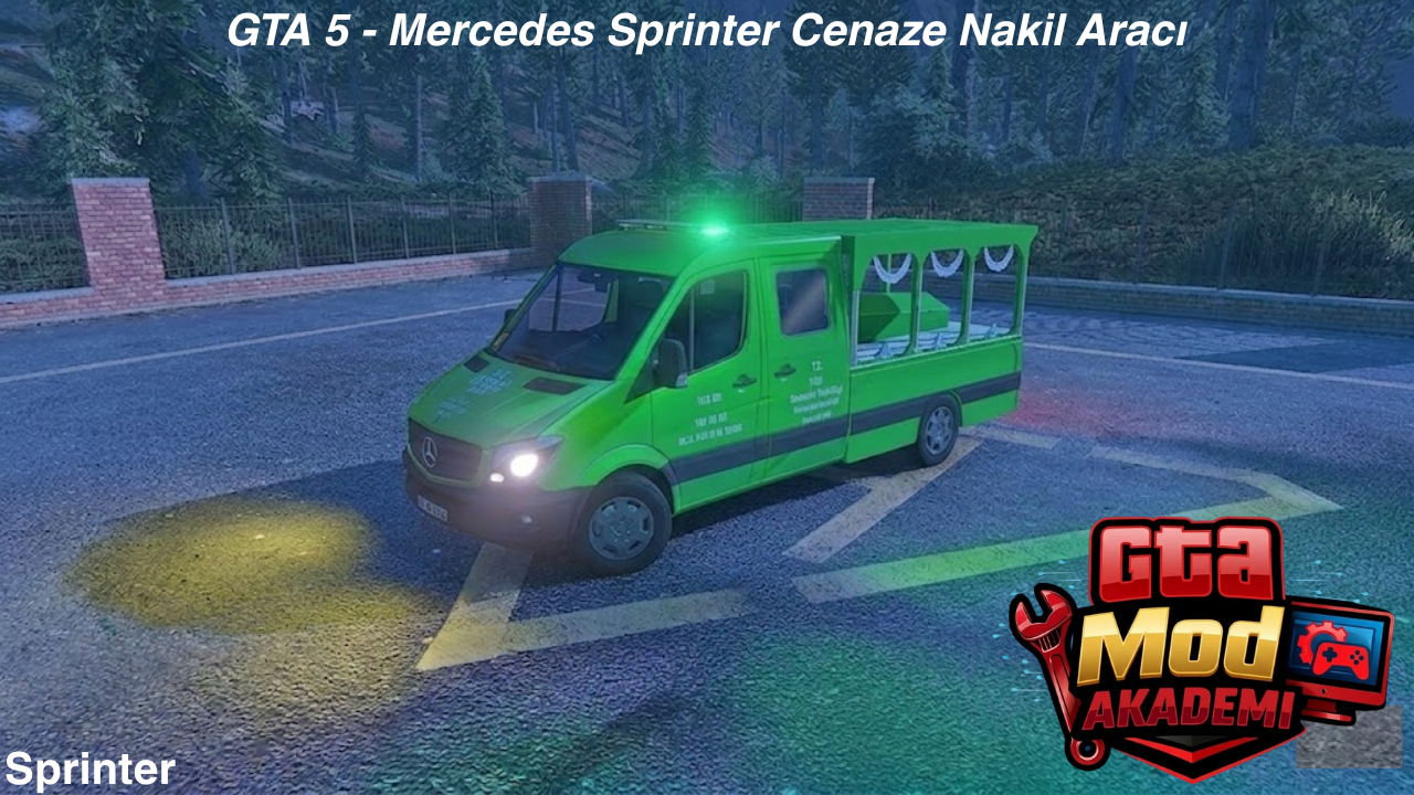GTA 5 - Mercedes Sprinter Cenaze Nakil Aracı