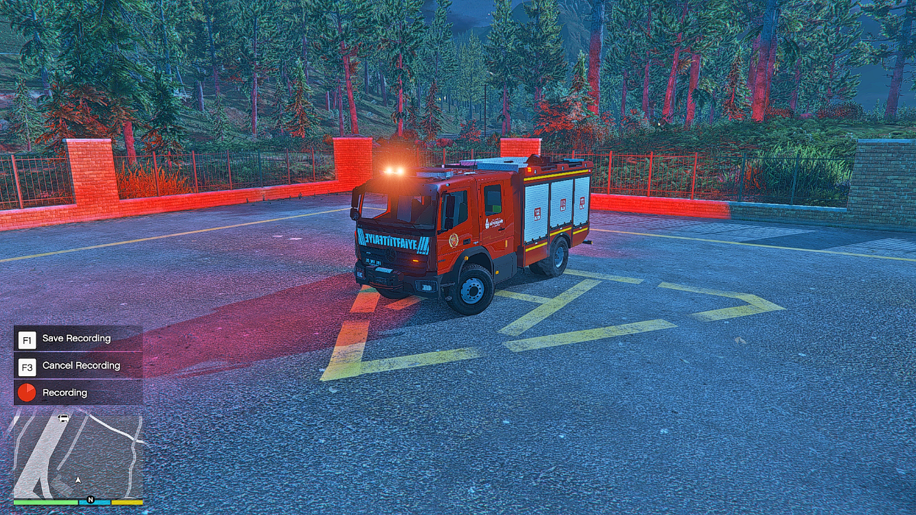 GTA 5 - Mercedes Atego İtfaiye Aracı