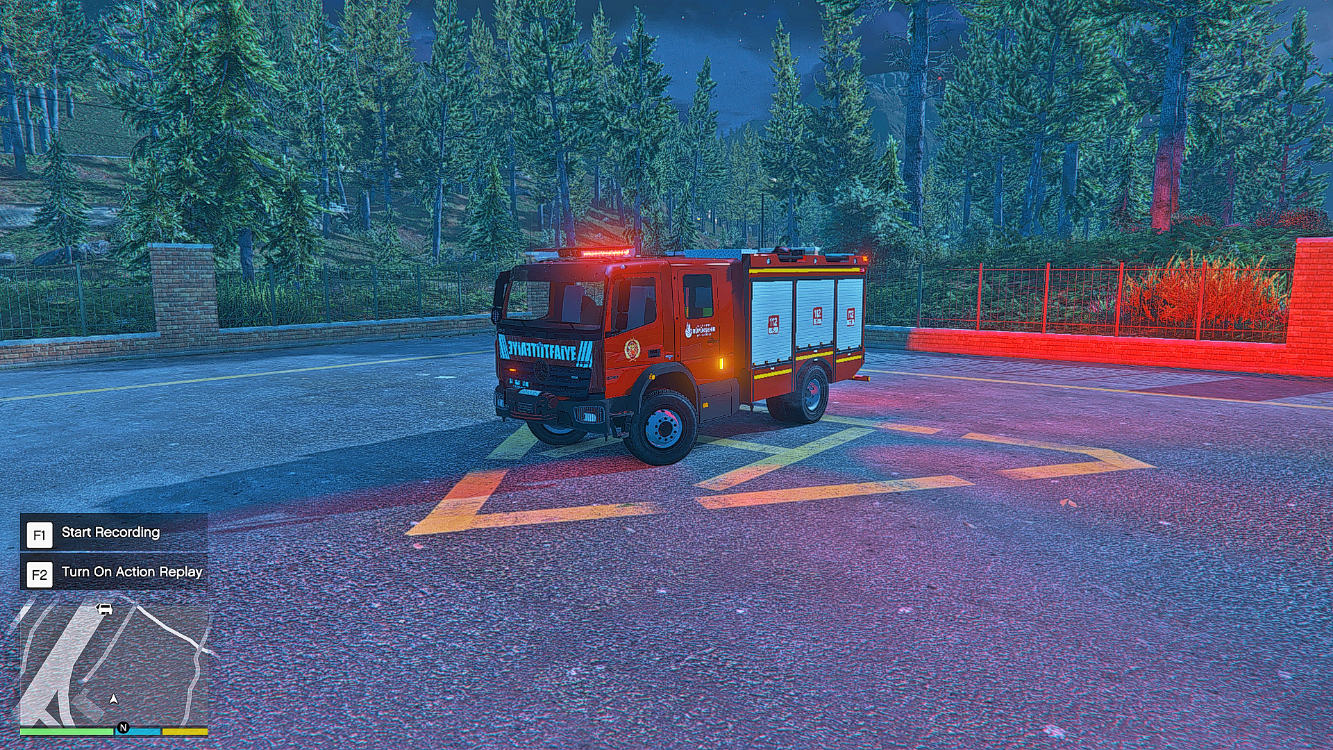 GTA 5 - Mercedes Atego İtfaiye Aracı