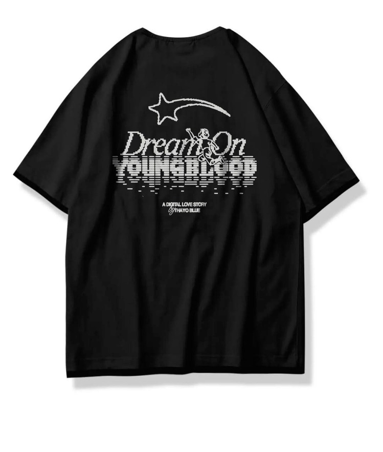 Dream On Oversize Unisex Tshirt