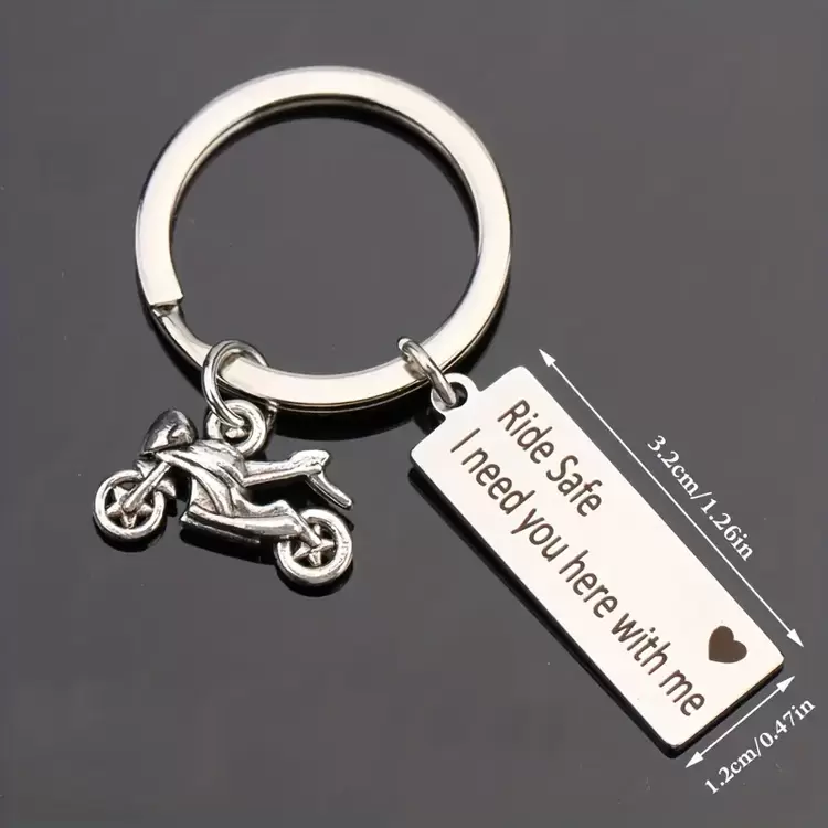 Ride Safe Anahtarlık 