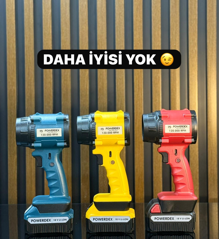 120.000 RPM ÜFELEME FAN - Powerdex 