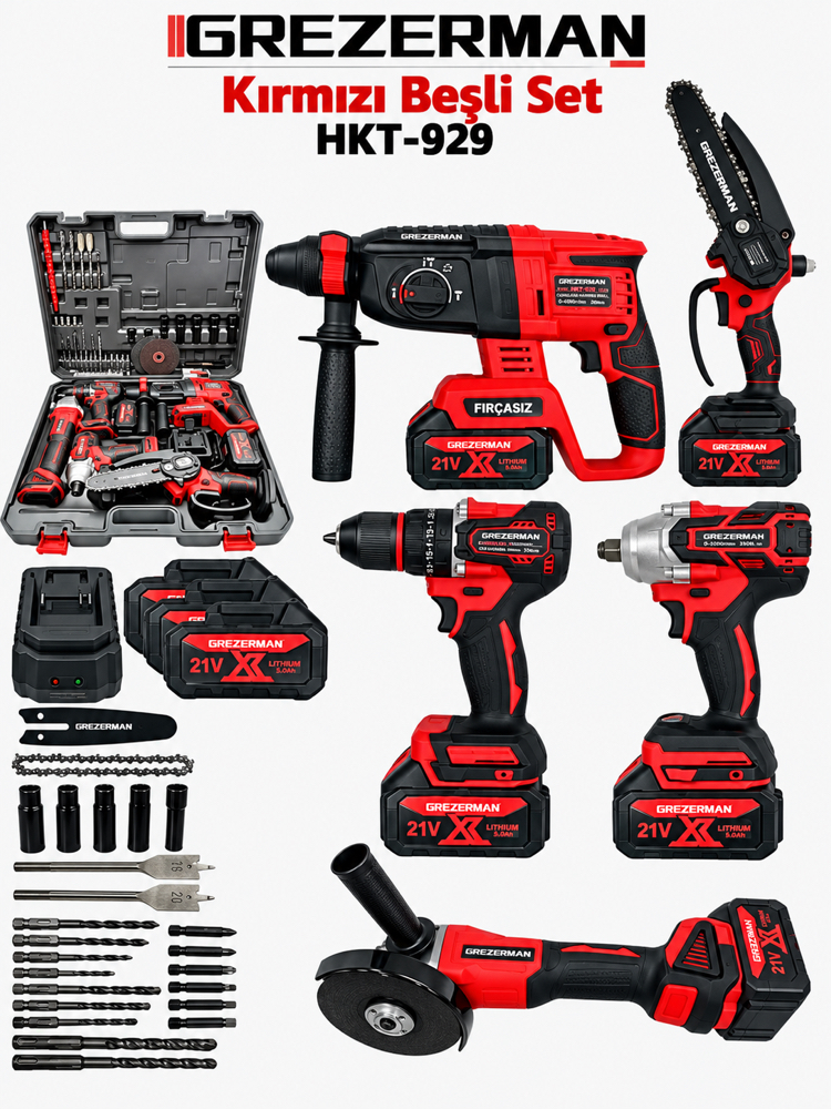 GREZMANN 5’li FULL SET 