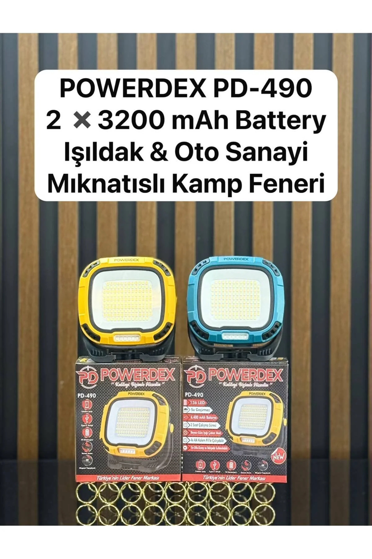 YENİ - POWERDEX PD 490 KARE PROJEKTÖR IŞIK