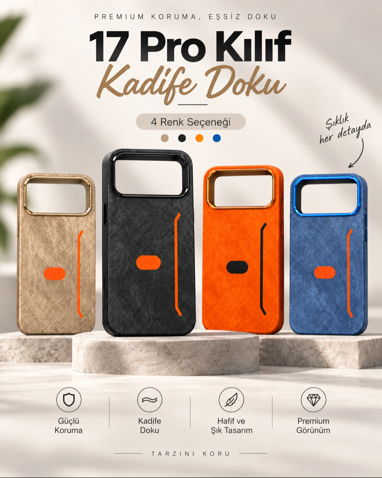 İPHONE 17 PRO TELEFON KILIFI