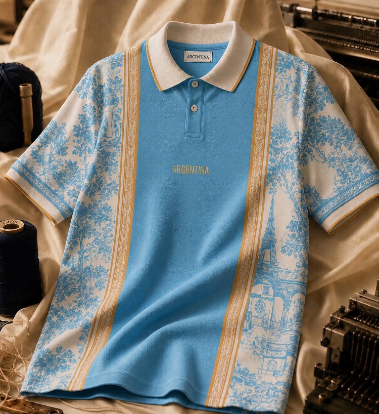 Arjantin Özel Tasarım Premium Oversize Tshirt
