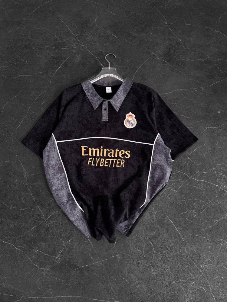 Polo Yaka RM Nakışlı Tshirt