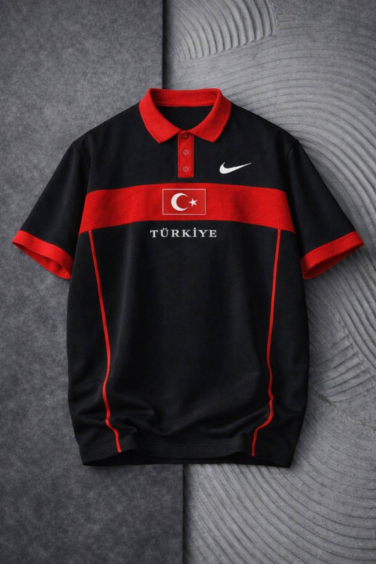 Türkiye Oversize Tshirt Siyah