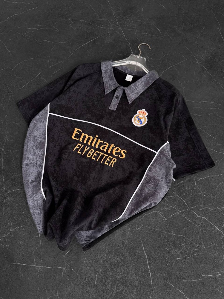 Polo Yaka RM Nakışlı Tshirt