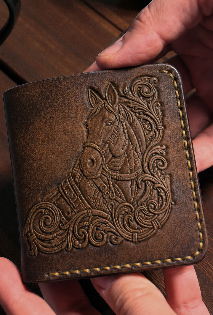 Helsinki Horse Crafted El Yapımı Deri Cüzdan