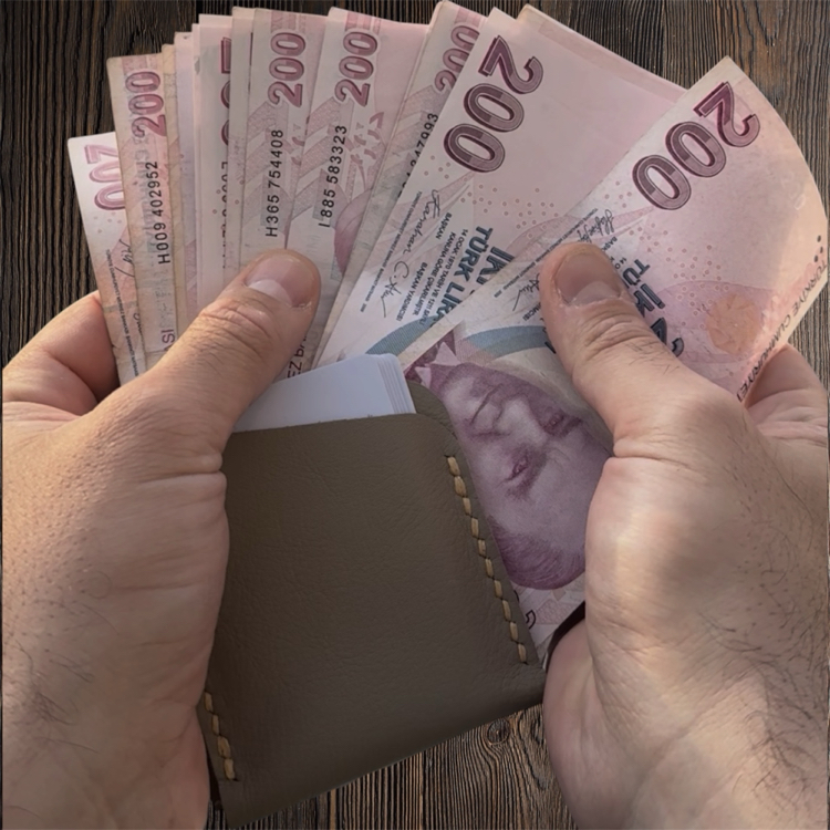 Kasho El Yapımı Deri Cüzdan