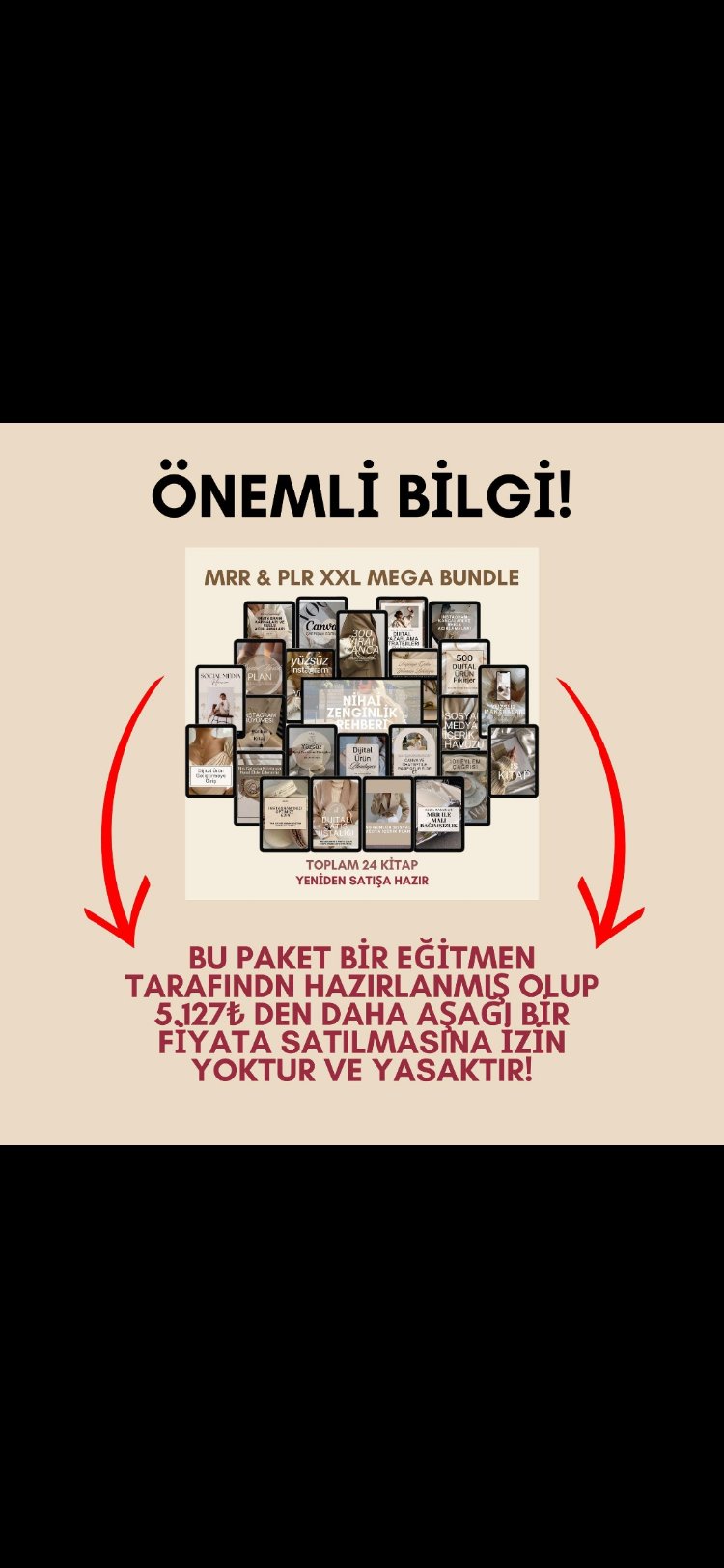 MRR/PLR/XXL MEGA PAKET YÜZSÜZ PAZARLAMA