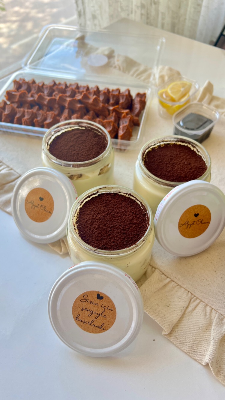 Tiramisu - 5 Kavanoz (330cc)