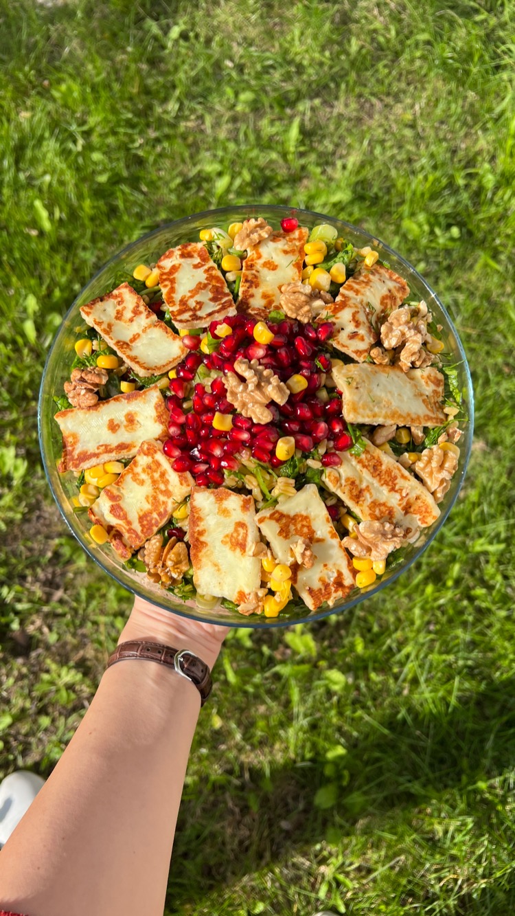 Hellimli Roka Bulgurlu Salata- 1 kg