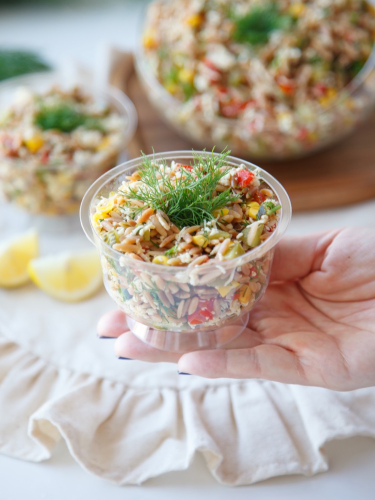 Tavuklu Arpa Şehriye Salatası - 1 kg