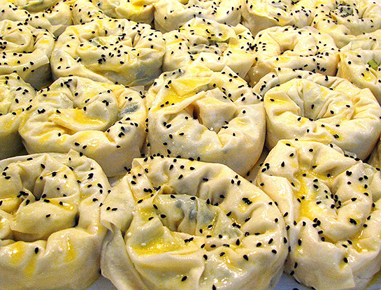 Pişmemiş Kalem Börek/Gül Böreği Peynirli ve Patatesli Kg 