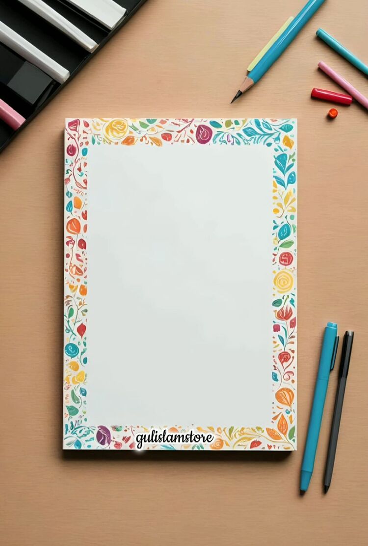 Zarif bloknot defter 