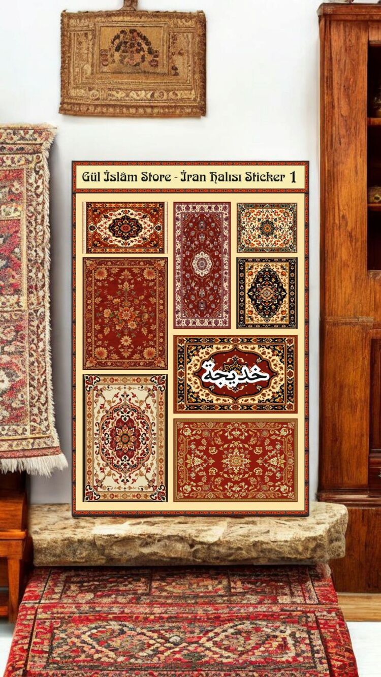 İran Halısı Sticker Set