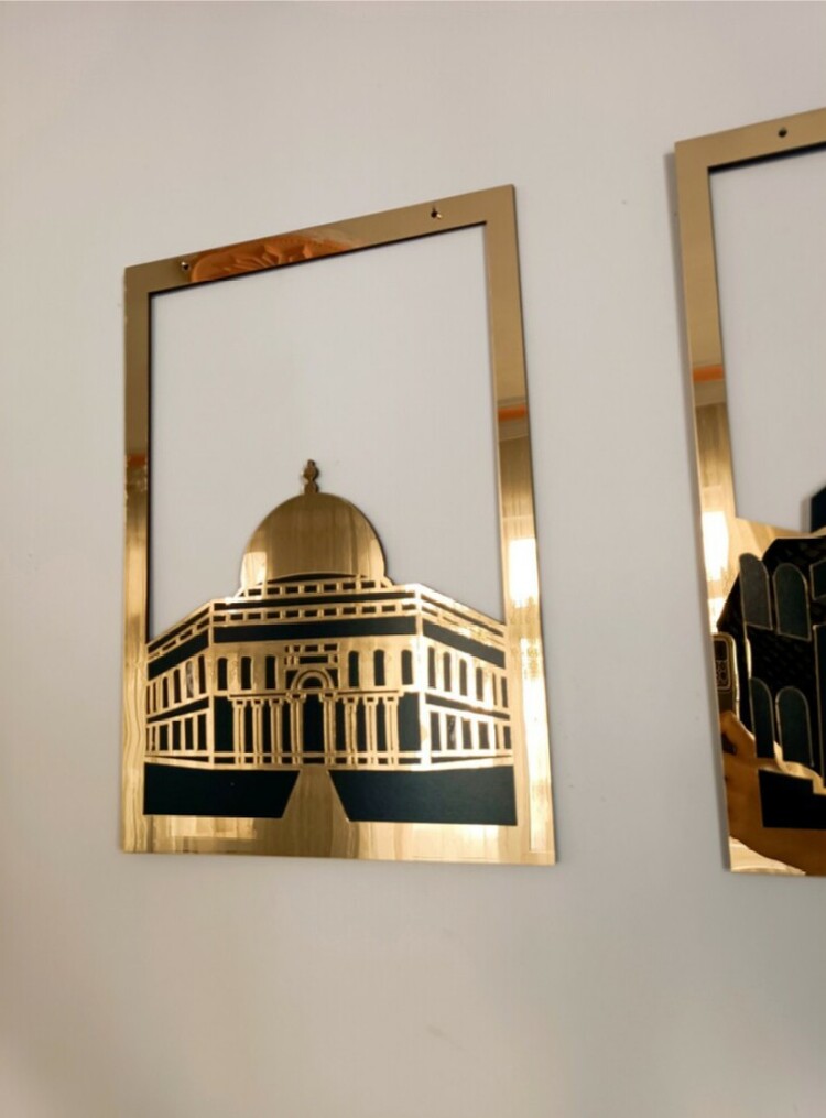 Üç Mescid Pleksi Tablo