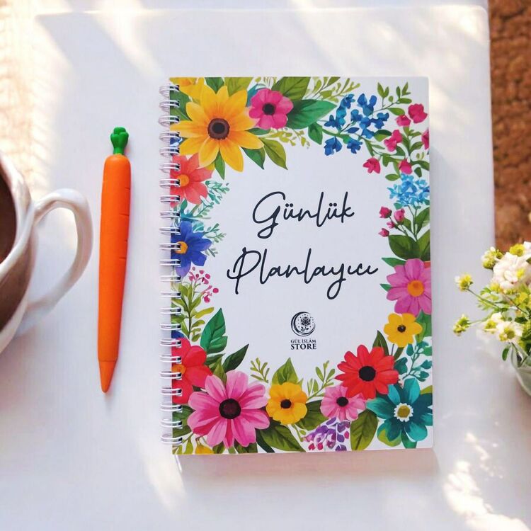 A5 - Çiçekli Günler - Günlük Planlayıcı 
