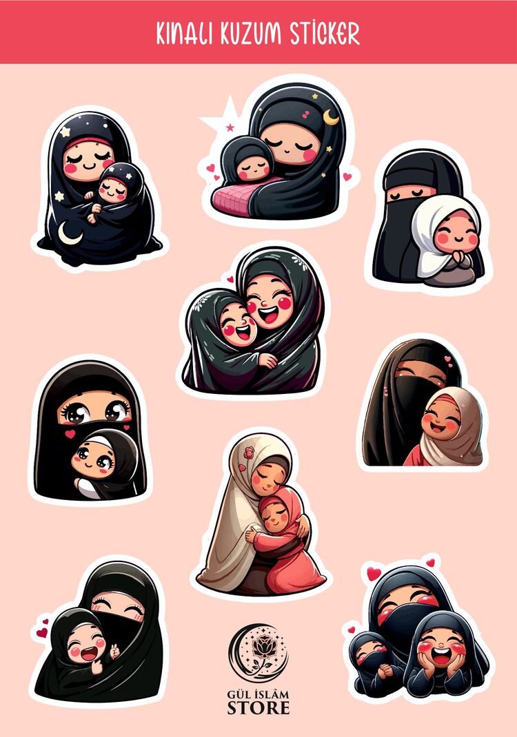Kınalı Kuzum - Sticker - 