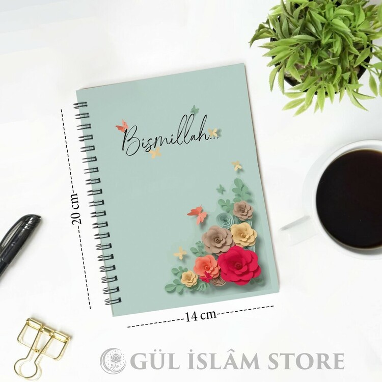 Güller ve Kelebekler A5 Defter 