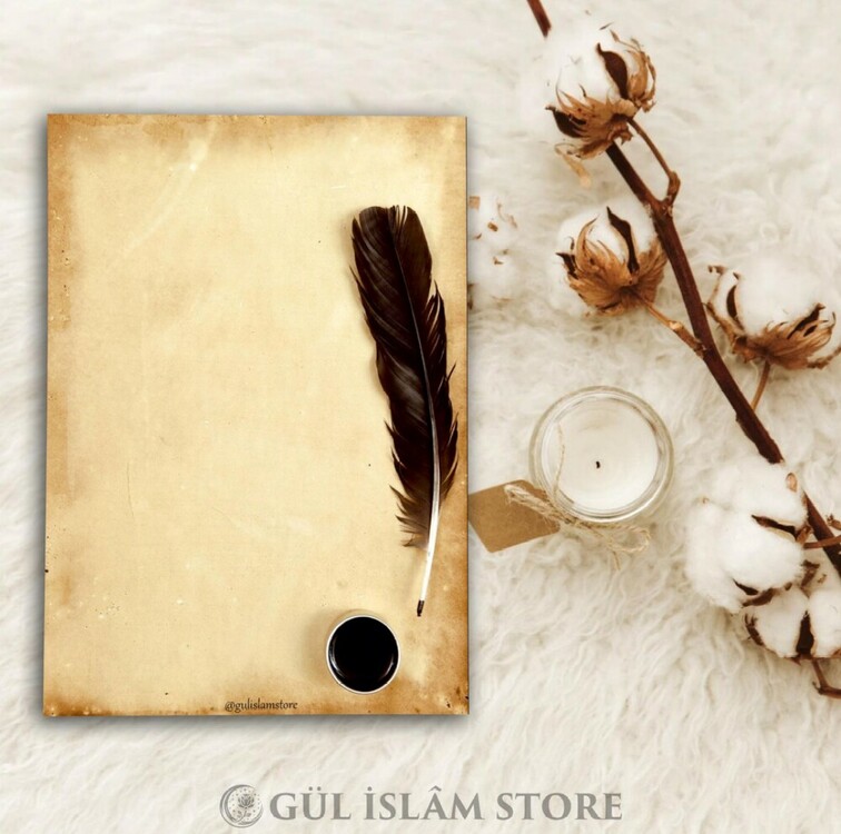 Kuş Tüyü Bloknot A5 Defter