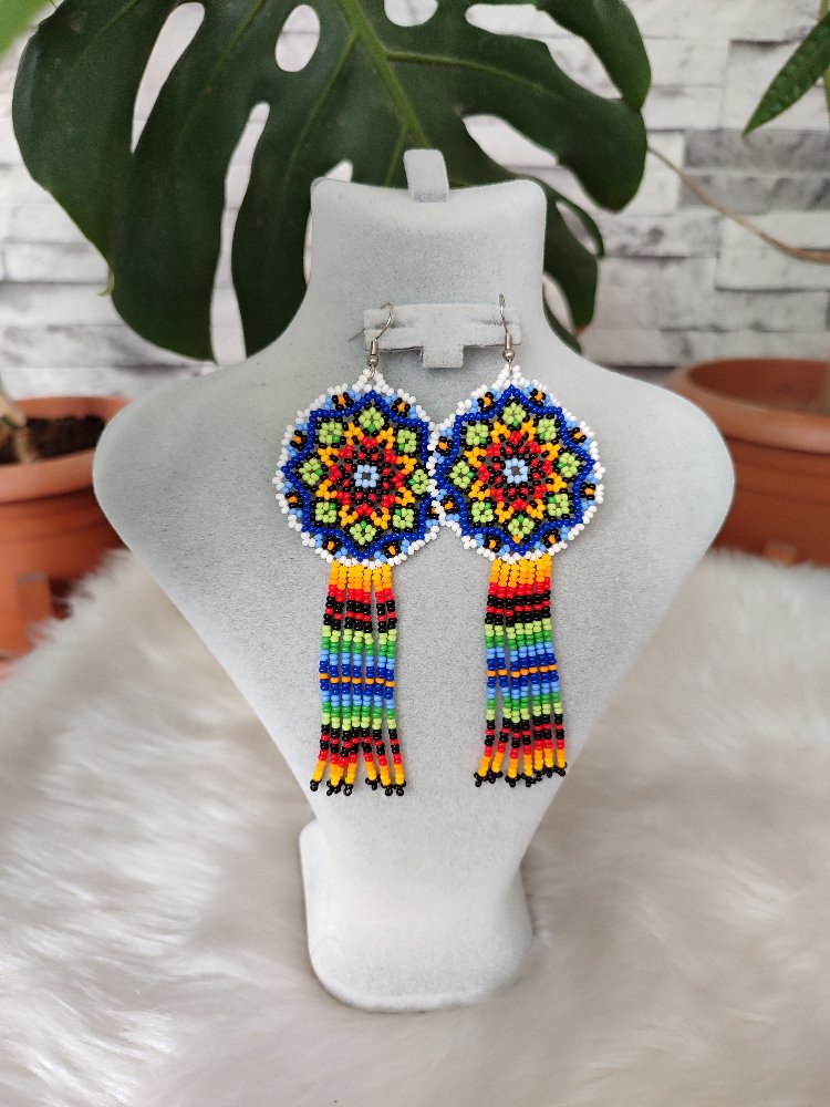 MANDALA KUM BONCUK KÜPE