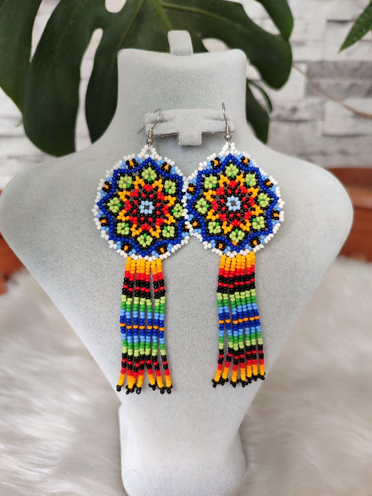 MANDALA KUM BONCUK KÜPE