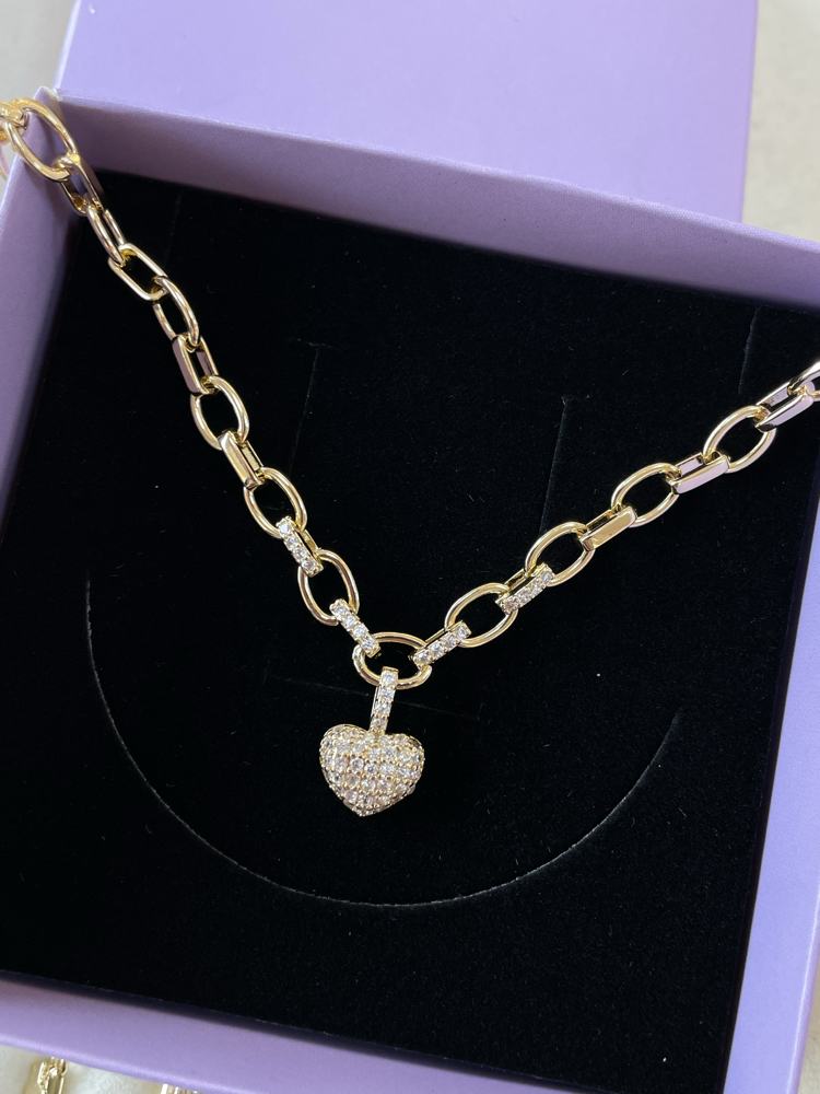 Kalp Charm Bileklik