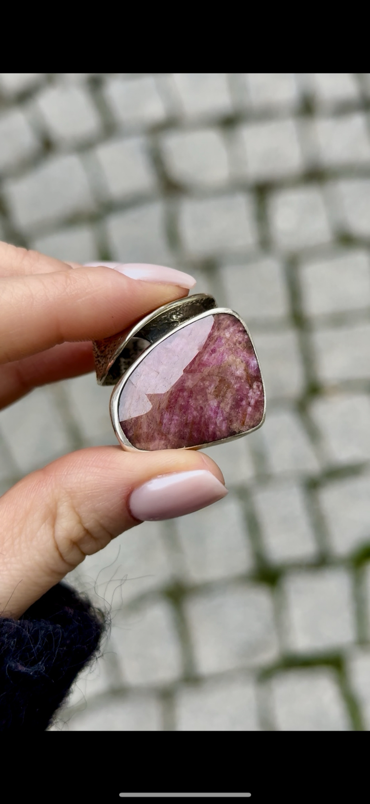 Pembe Safir Yüzük 