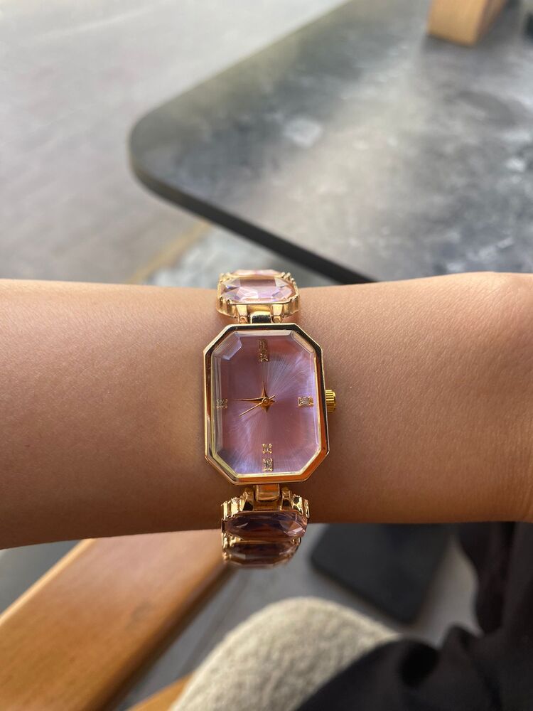 Swarovski taşlı saat 