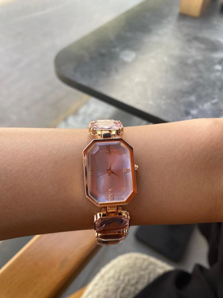 Swarovski taşlı saat