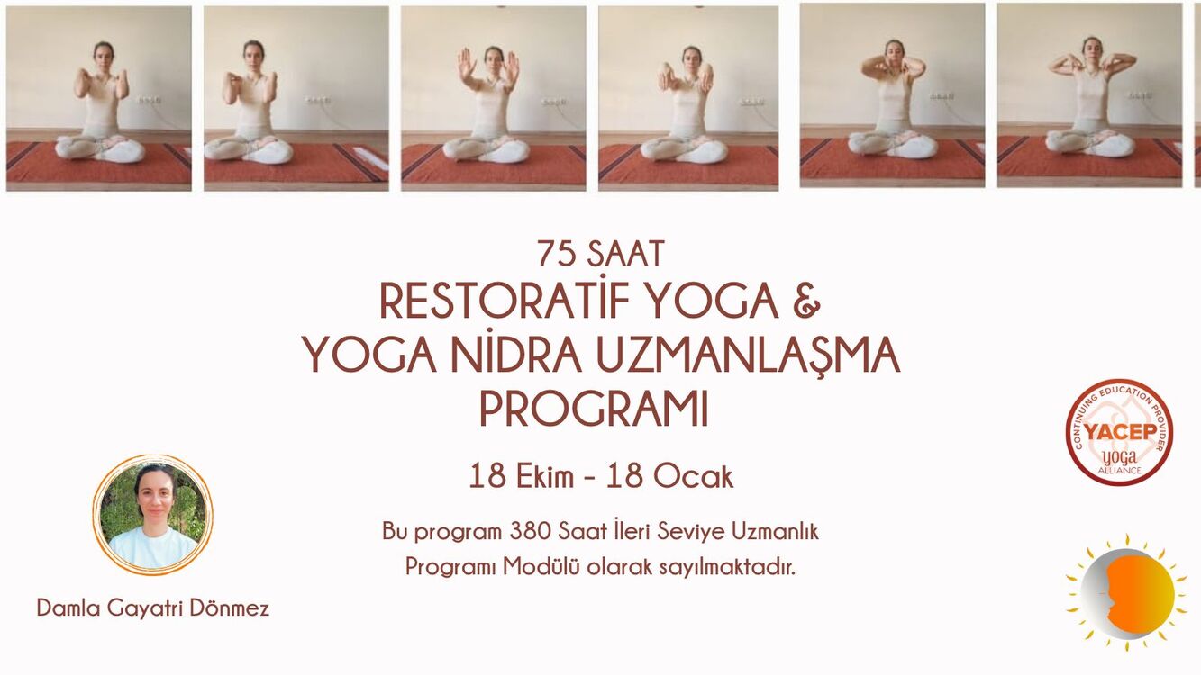 75 Saat Restoratif Yoga Uzmanlaşma /Inzivalı & Sertifikalı