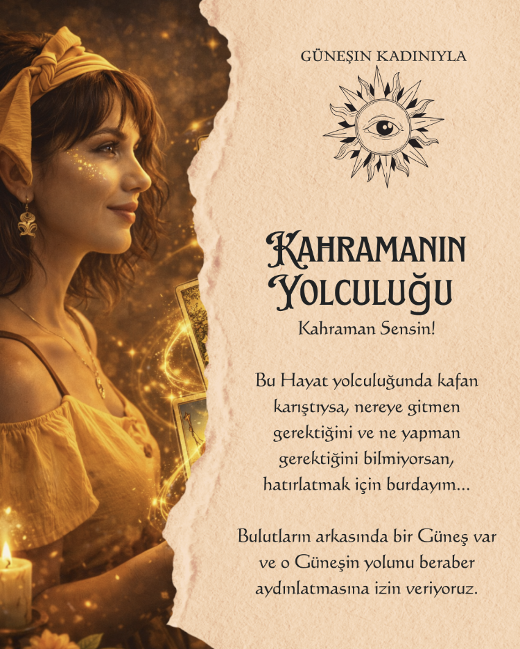 Kahramanın Yolculuğu Tarot Rehberliği 