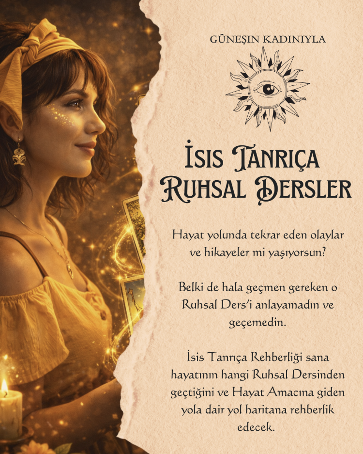 İsis Tanrıçası - Ruhsal Dersler Rehberliği 