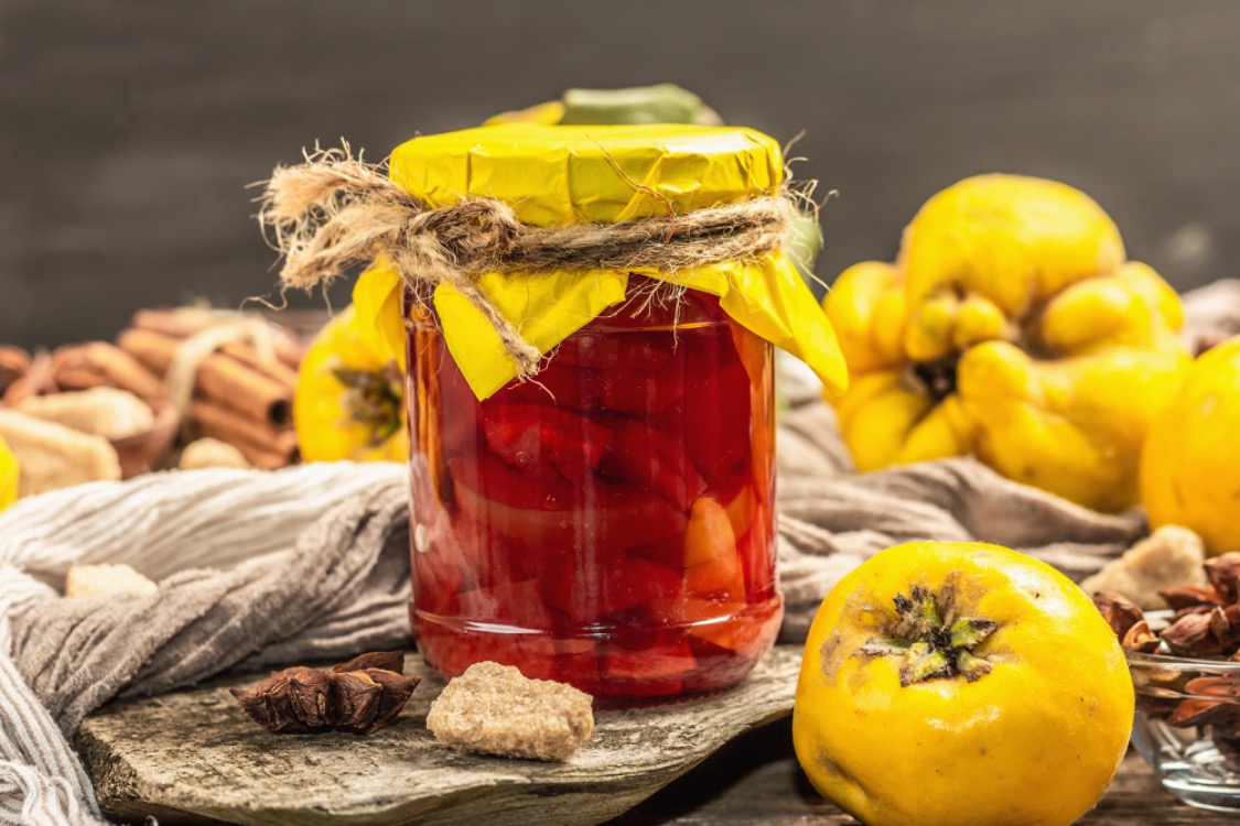 GÜN BATIMI ( AYVA & CEVİZ & HİBİSKUS ÇİÇEĞİ REÇELİ ) 