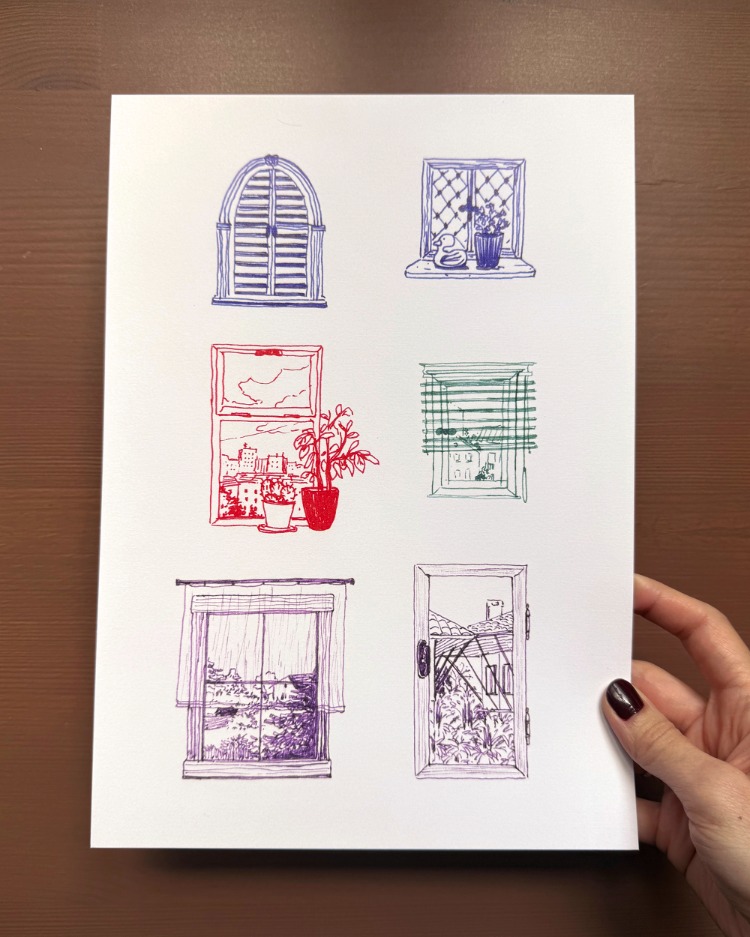 Imaginary Windows 21 x 30 cm (A4)