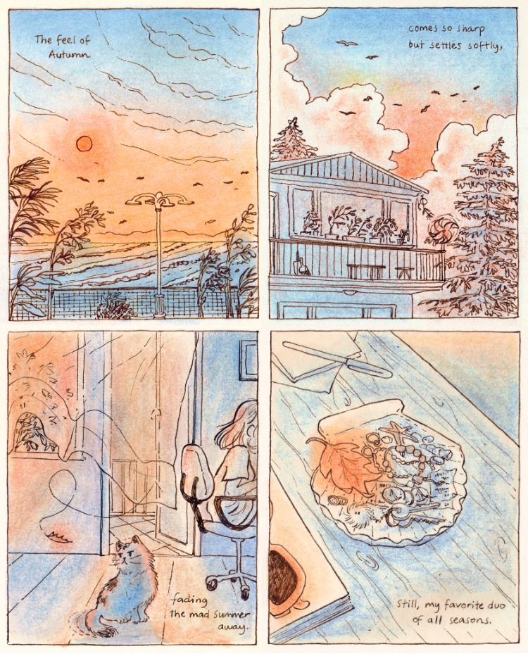 Autumn Poem 24 x 30 cm