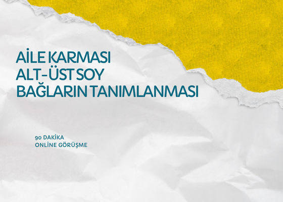 AİLE KARMASI DANIŞMANLIĞI SÜRE 90 DAKİKA