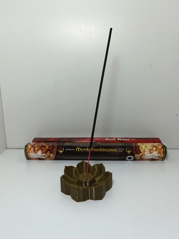 LOTUS ÇİÇEĞİ TÜTSÜLÜK - (1 Paket Çubuk Tütsü Hediyeli)