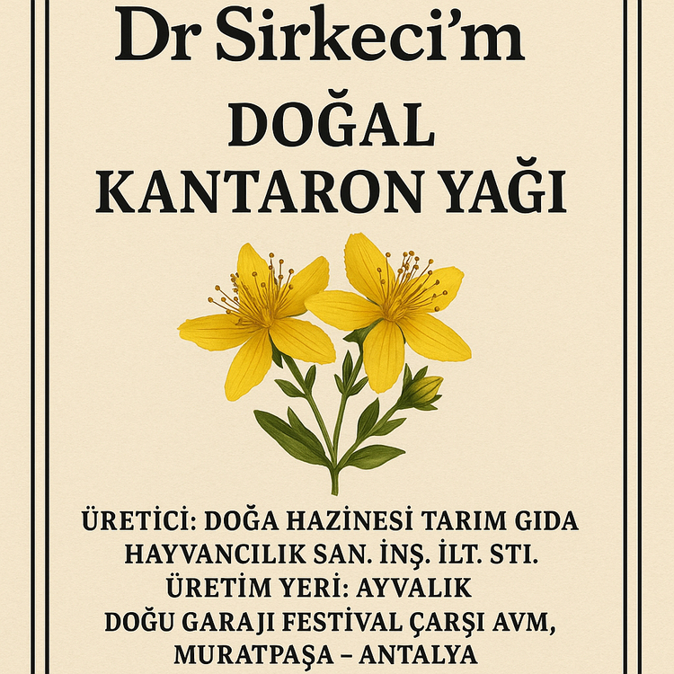 Kantaron Yağı 330 Cc 500 cc 1000cc