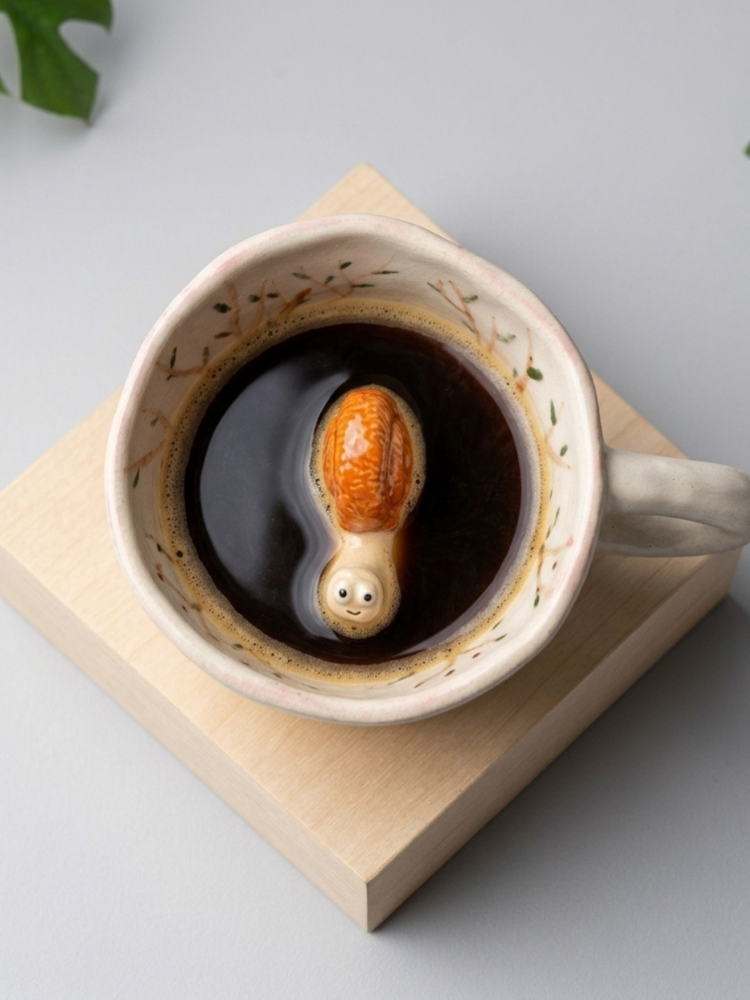 Happy Morning Kulplu Kahve Kupası 